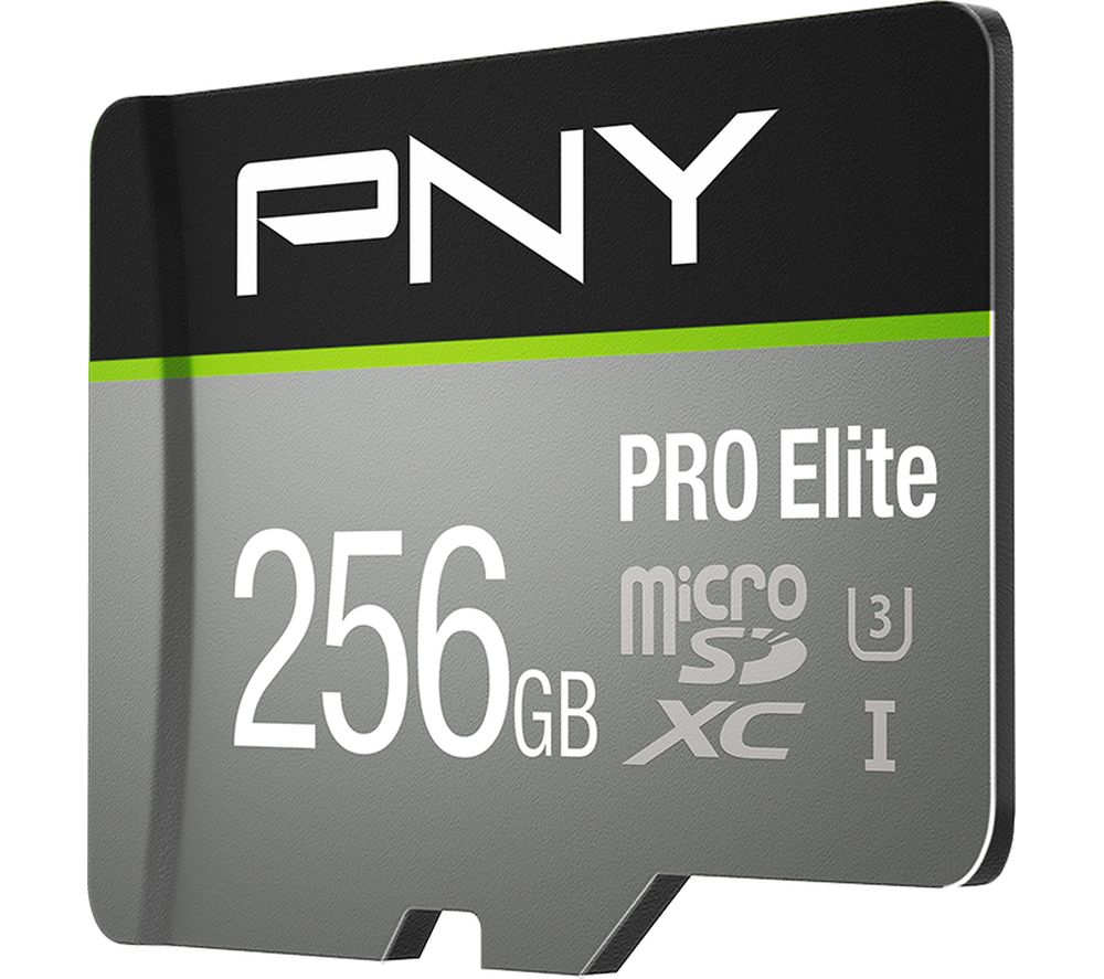 PNY Pro Elite Class 10 microSDXC Memory Card - 256 GB
