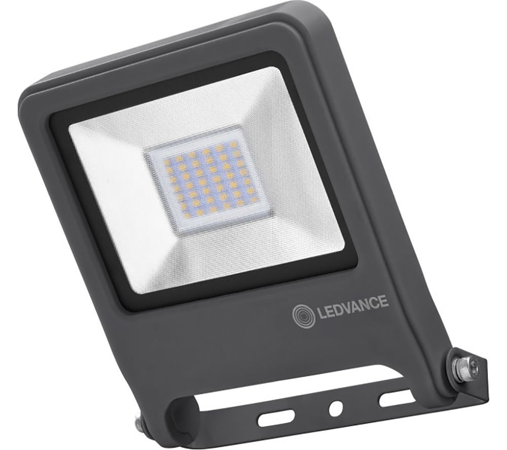 LEDVANCE Endura Flood Sensor LED Security Light - Dark Grey, Warm White Light, 6.6 cm