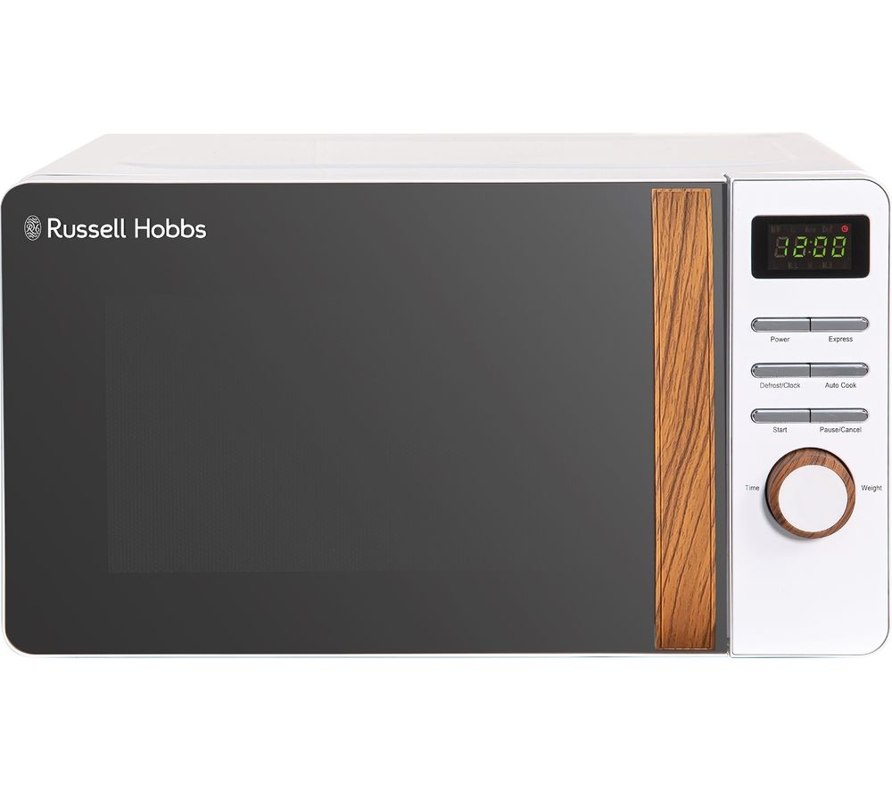RUSSELL HOBBS Scandi RHMD714 Compact Solo Microwave - White, White