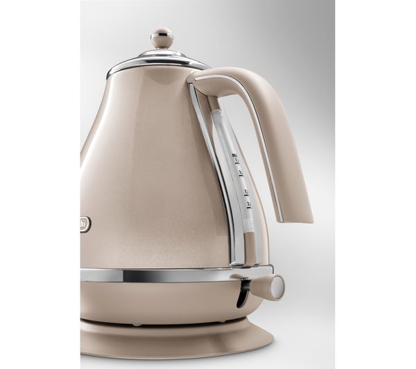 Buy DeLonghi Icona KBOT3001GY, Jug Kettle, Metallic Grey