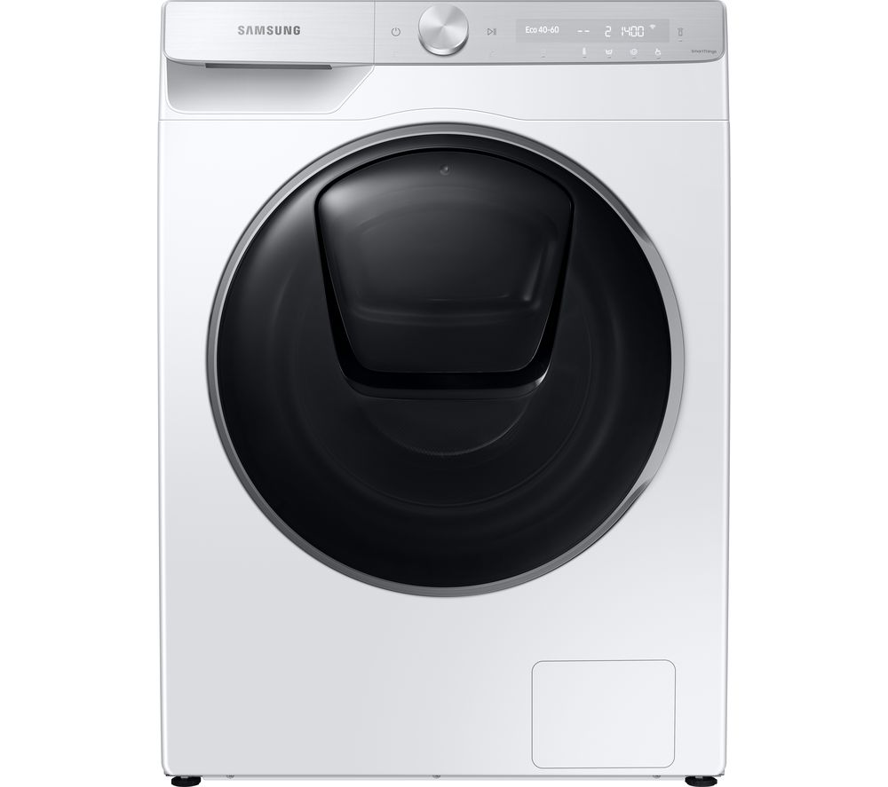 SAMSUNG QuickDrive WD90T984DSH/S1 WiFi-enabled 9 kg Washer Dryer - White, White