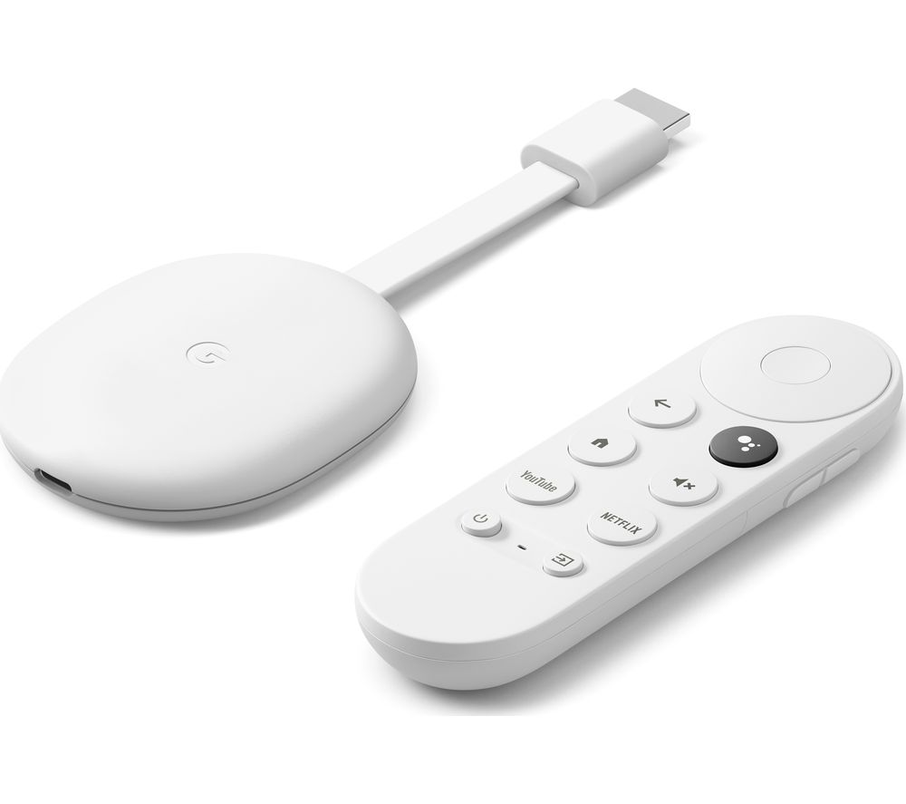 GOOGLE Chromecast with Google TV - Snow