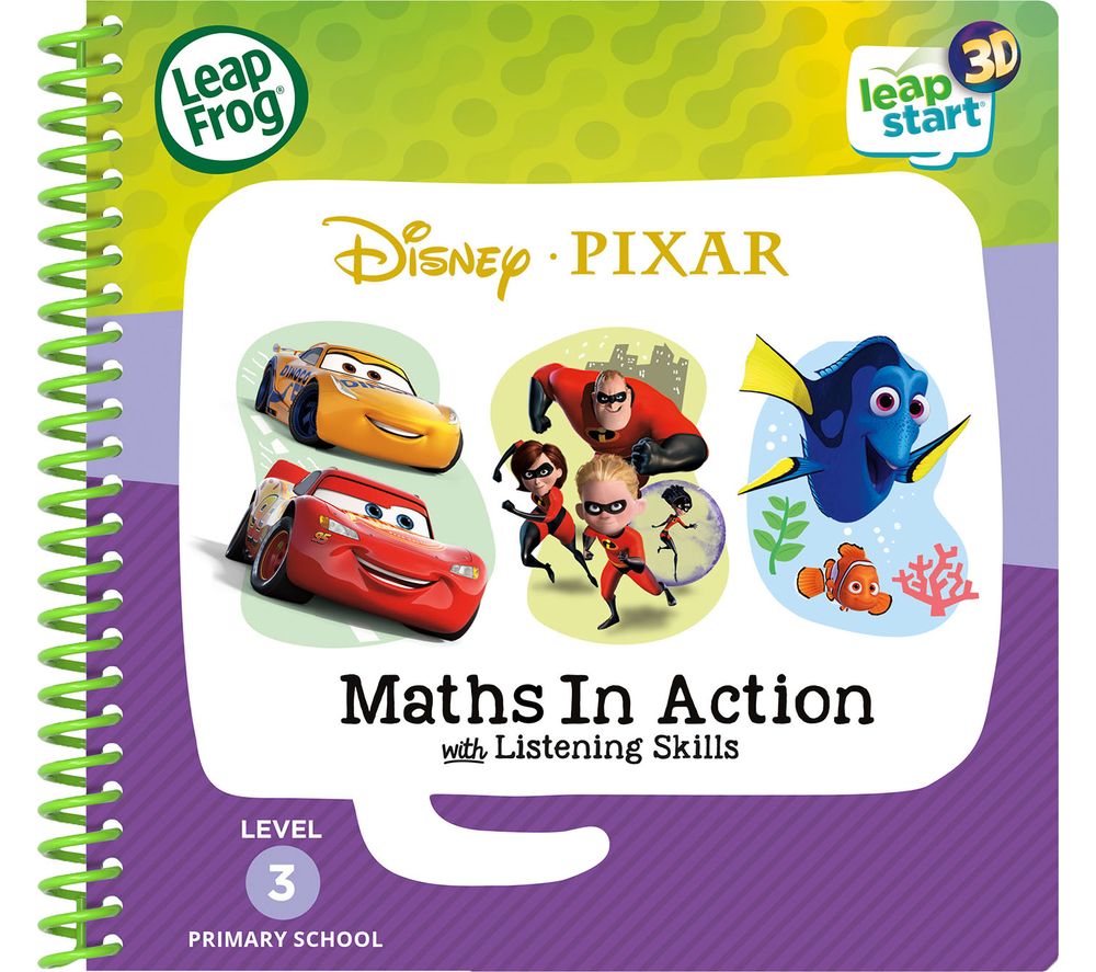 LeapStart Level 2 Pixar Maths in Action Activity Book