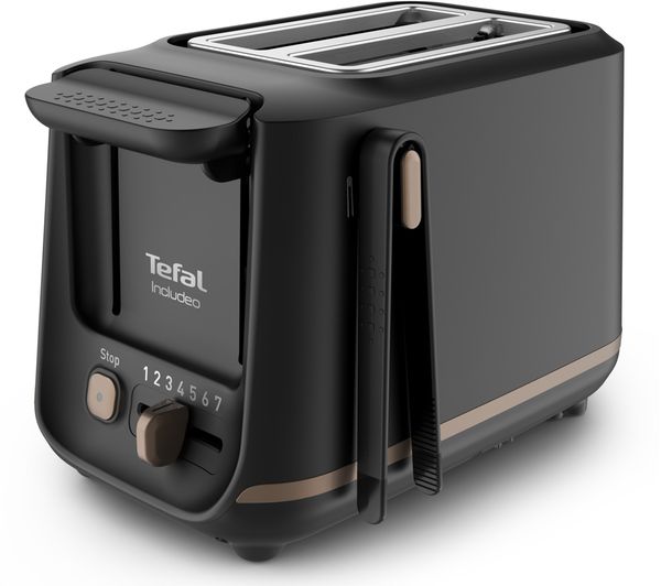 Tefal Includeo Tt533840 2 Slice Toaster Black