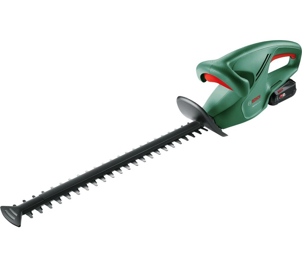 EasyHedgeCut 18V-45 Cordless Hedge Trimmer with 1 battery - Black & Green
