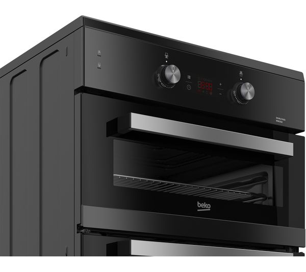7727786385 BEKO Pro BDI6C65K 60 cm Electric Cooker Black & Silver