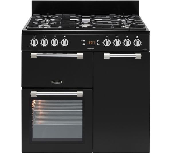 Leisure Cookmaster Ck90f232k 90 Cm Dual Fuel Range Cooker Black