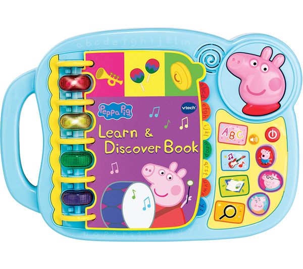 Vtech Peppa Pig Learn Discover Kids Learning Book