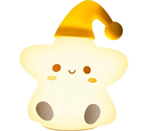 Groov E Cuties Ezra Star Kids Night Light Multicolour