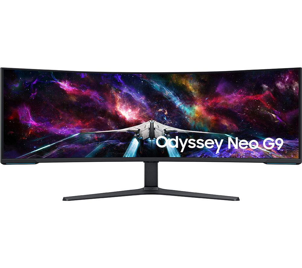 Odyssey Neo G9 LS57CG952NUXXU 8K UHD 57" Curved Mini LED Gaming Monitor - Black & White