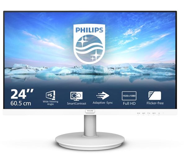 Philips 241v8aw Full Hd 24 Lcd Monitor White