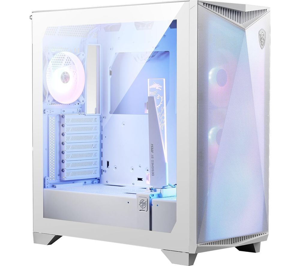 MPG GUNGNIR 300R AIRFLOW E-ATX Mid-Tower PC Case - White