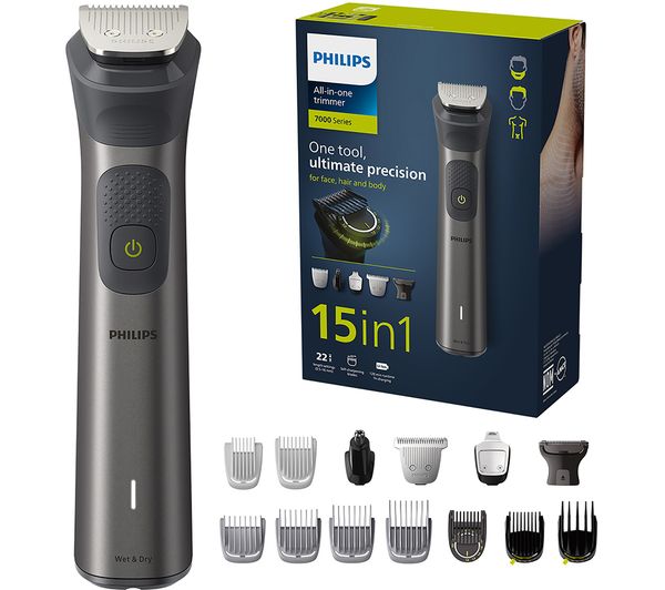 Philips Series 7000 15 In 1 Mg7940 15 Wet Dry Multi Grooming Trimmer Black