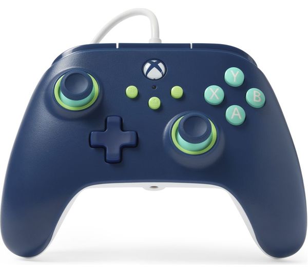Powera Wired Controller For Xbox One Series X S Mariner Blue