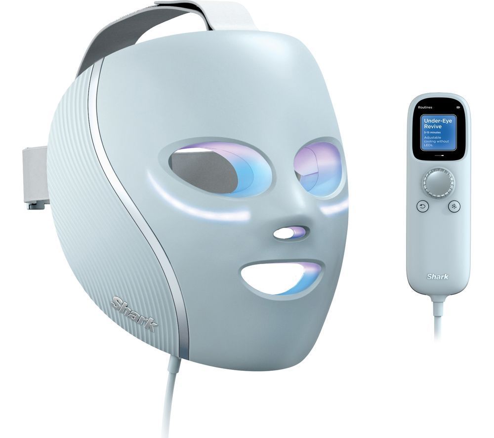 FW312UK CryoGlow Under-Eye Cooling LED Anti-Ageing & Blemish Repair Mask – Blue Frost