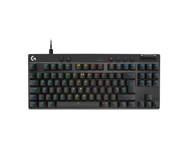 Logitech Pro X Tkl Rapid Gaming Keyboard Black