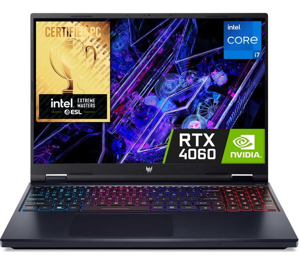 Predator Helios Neo 16" Refurbished Gaming Laptop - Intel® Core™ i7, RTX 4060, 1 TB SSD (Very Good Condition)