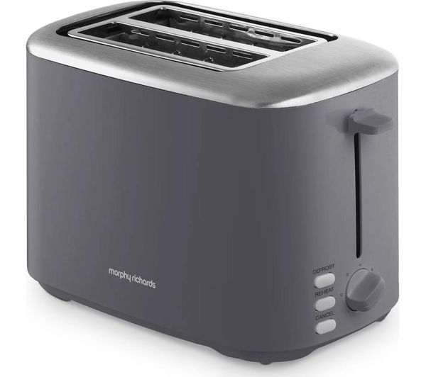 Morphy Richards Equip 222068 2 Slice Toaster Grey