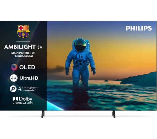 PHILIPS OLED810 77" OLED 4K HDR Ambilight Smart TV - 77OLED810/12