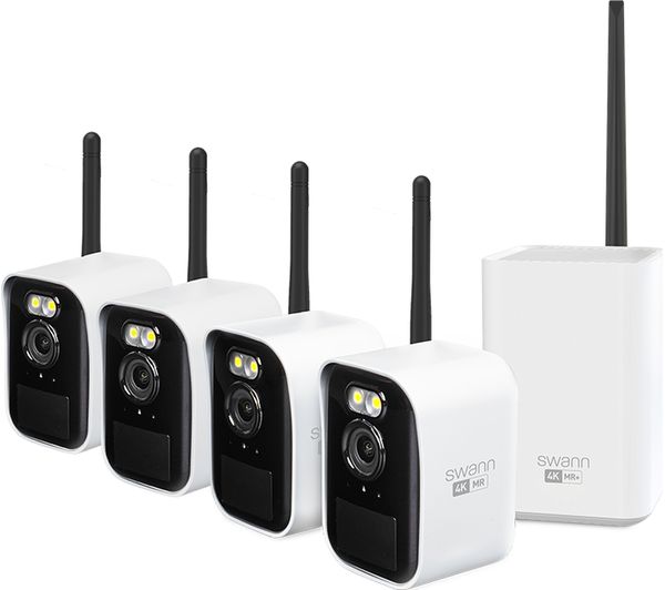 SWANN MaxRanger Mini SWNVK-MRMINISD4 4K Ultra HD NVR Security System - 4 Cameras