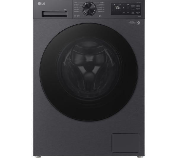 Lg Vx50 Series Counter Depth Max F2x50s9tbb Wifi Enabled 9 Kg 1200 Spin Washing Machine Matte Black