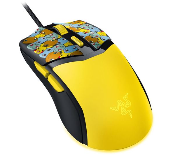 An image of RAZER Cobra RGB Optical Gaming Mouse - Pokémon Kanto Starters Edition