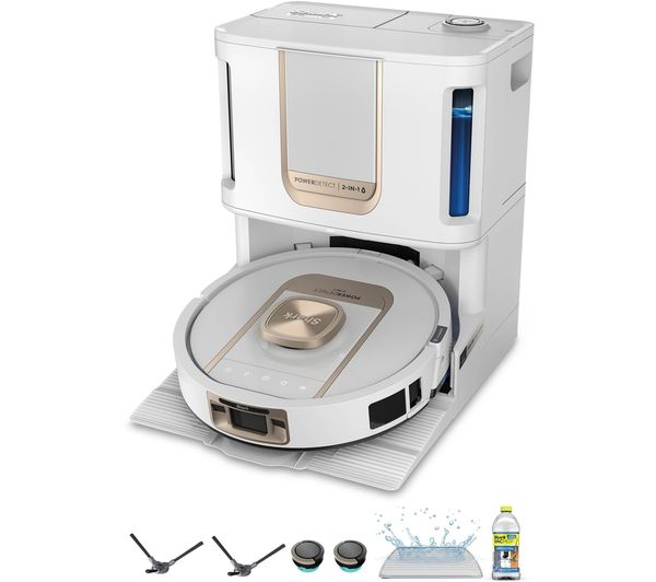 An image of SHARK ThermaCharged PowerDetect AV2900XEUKWH Robot Vacuum Cleaner - White
