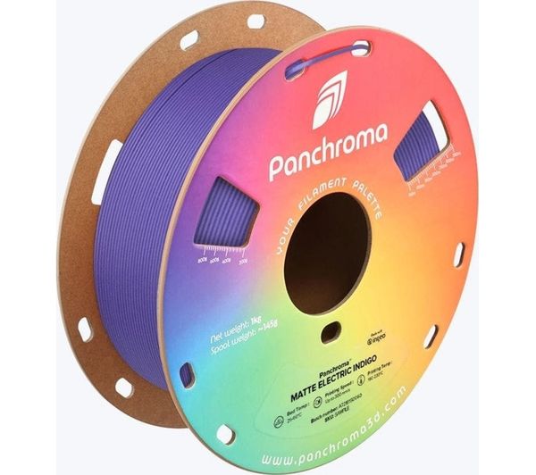 An image of POLYMAKER Panchroma 3D Printing Filament - Electric Indigo