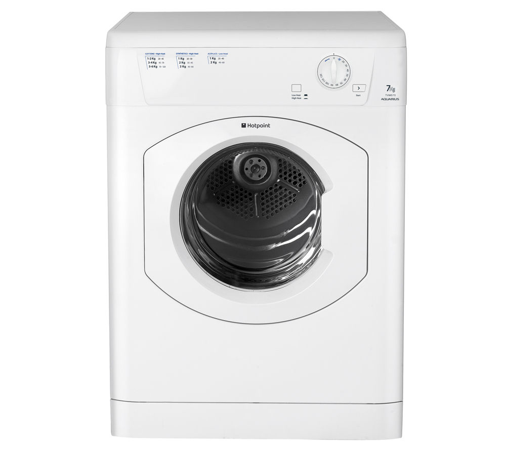 hotpoint-aquarius-tvm570p-vented-tumble-dryer-white-fast-delivery