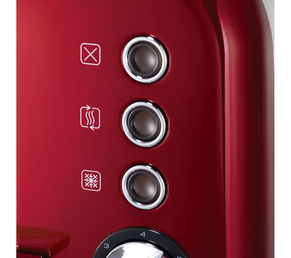 Morphy richards accents toaster red best sale