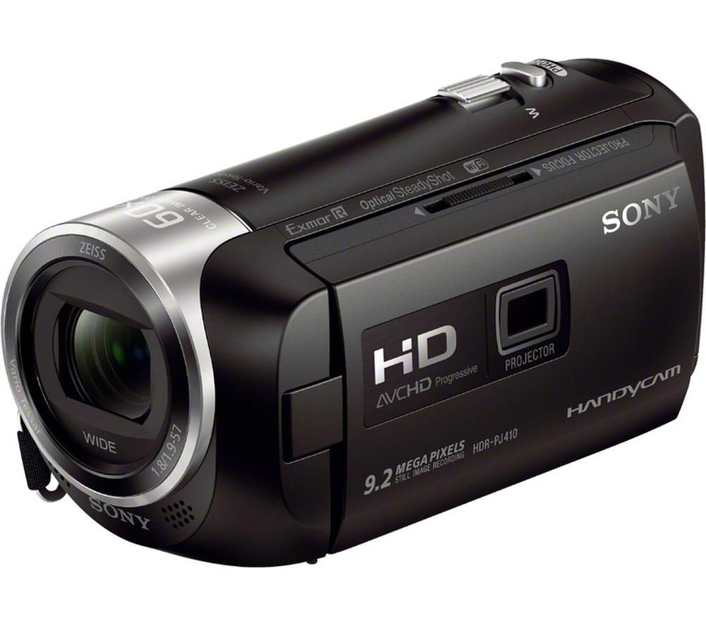 SONY HDR-PJ410B Full HD Camcorder – Black, Black