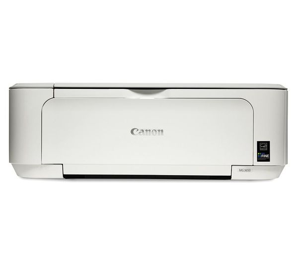 Buy Canon PIXMA MG3650S Wireless Inkjet Printer - White, Printers