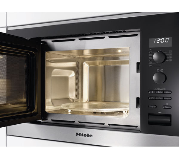 Buy MIELE M6032SC Builtin Microwave with Grill Stainless Steel