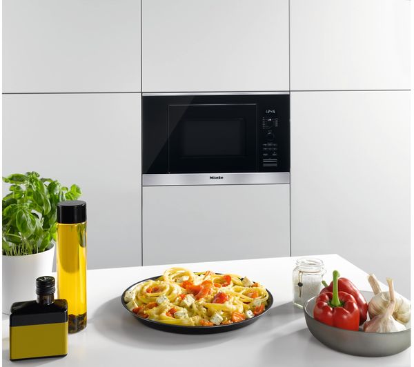 09546520 - MIELE M6032SC Built-in Microwave with Grill - Stainless 