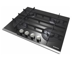 HOOVER HGV64STCV B Gas Hob - Black