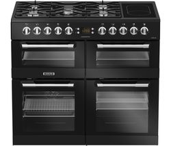LEISURE Cuisinemaster CS100F520K Dual Fuel Range Cooker - Black