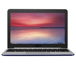 ASUS C201 11.6" Chromebook - Silver
