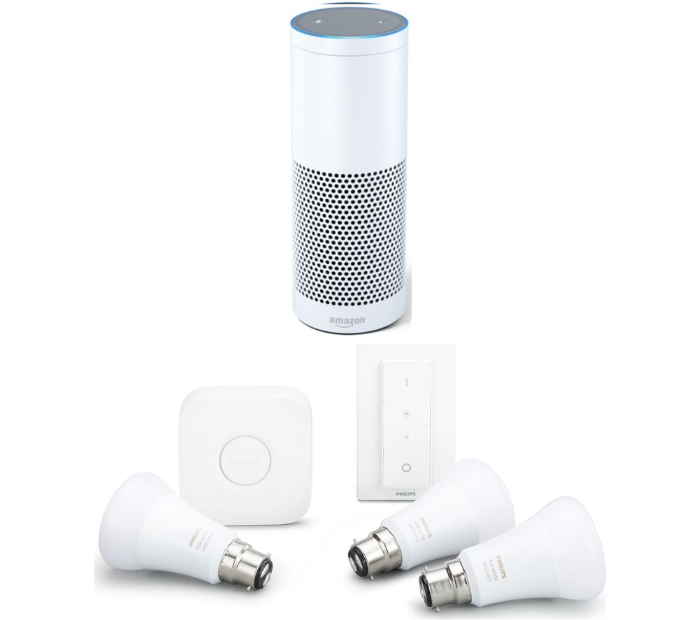 PHILIPS Echo Plus & Hue A60 Starter Kit Bundle