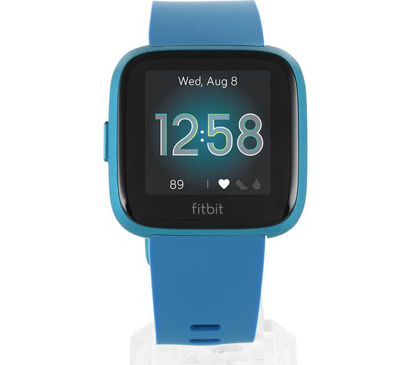 Buy FITBIT Versa Lite - Marina Blue | Free Delivery | Currys