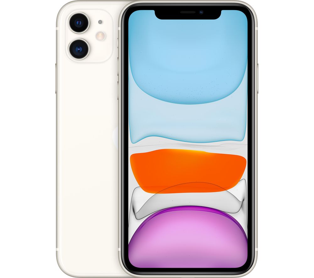 Buy APPLE iPhone 11 - 64 GB, White | Free Delivery | Currys