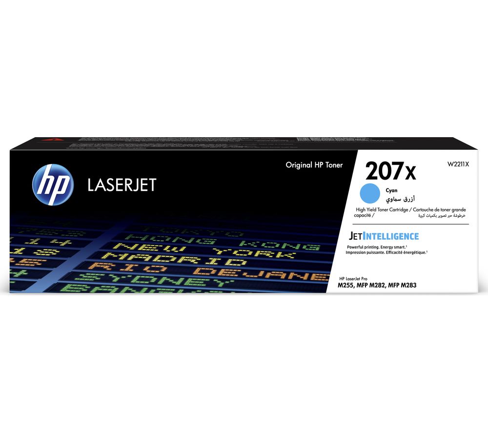 HP 207X Original Cyan Toner Cartridge