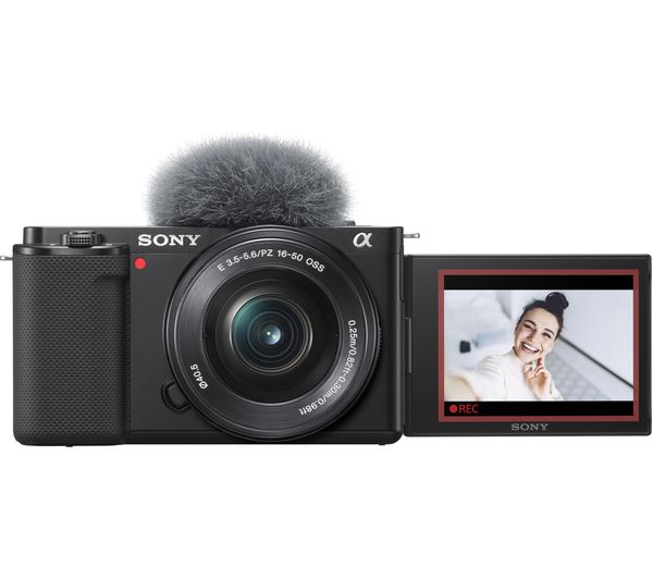 Image of SONY ZV-E10L Mirrorless Vlogging Camera with E PZ 16-50 mm f/3.5-5.6 OSS Lens