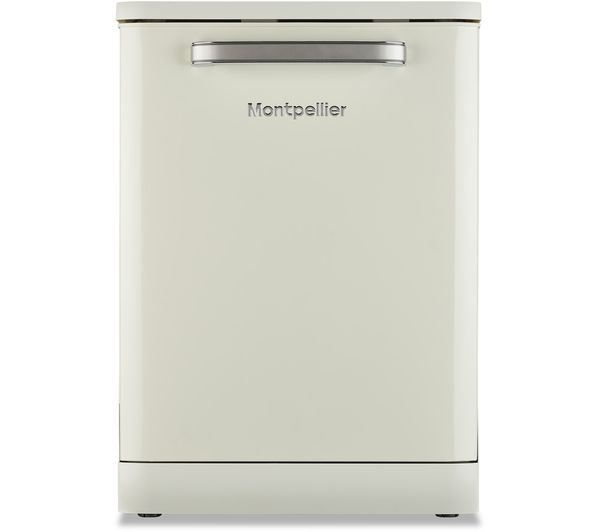 MONTPELLIER MAB1353C Full-size Dishwasher - Cream