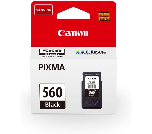 Image of CANON PG-560 Black Ink Cartridge
