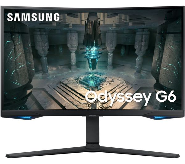 Image of SAMSUNG Odyssey G65B LS32BG650EUXXU Quad HD 32" Curved VA Smart Gaming Monitor - Black