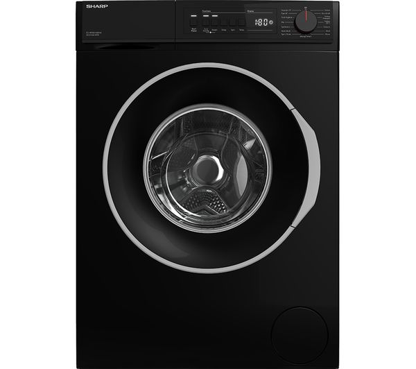 Sharp Es Nfb814bbna En 8 Kg 1400 Spin Washing Machine Black