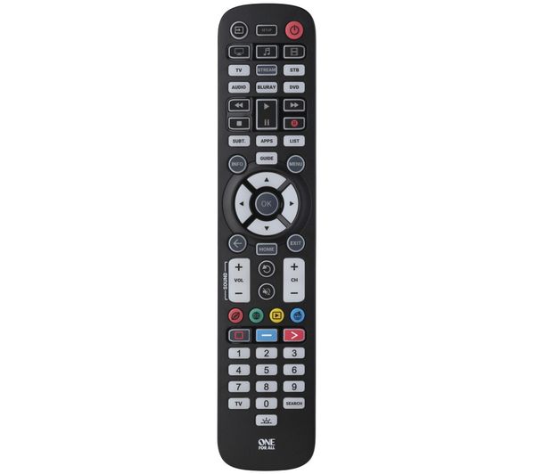 One For All Essential 6 Urc3661 Universal Remote Control