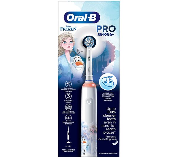 Oral B Pro 3 Kids Electric Toothbrush Disney Frozen