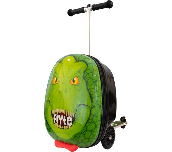 Image of FLYTE Midi 18" Suitcase Kick Scooter - Darwin the Dinosaur