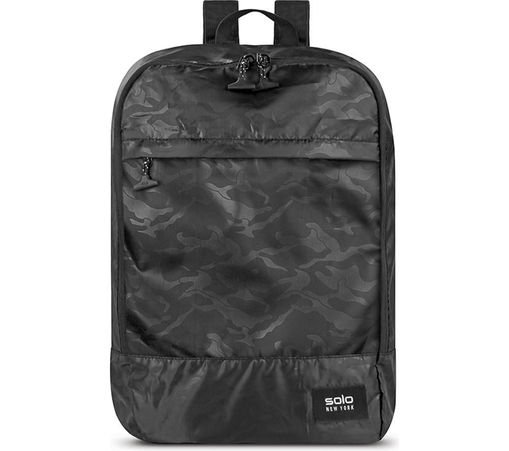 Packable 16" Laptop Backpack - Black